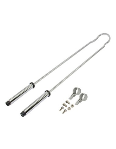 Sissy Bar W/Shock 42 Chrome.